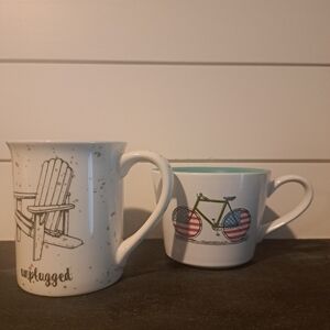 Plugg White Ceramic Mug Set